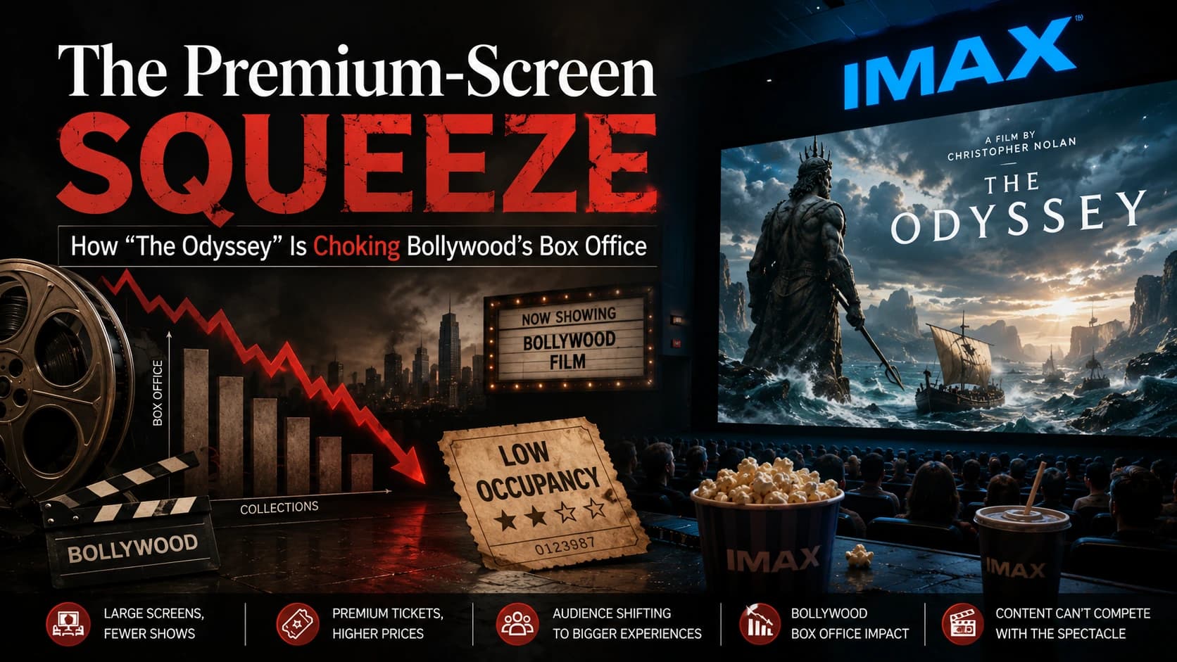The Odyssey vs Bollywood: IMAX Squeeze Hits Dhamaal 4 and Welcome to the Jungle